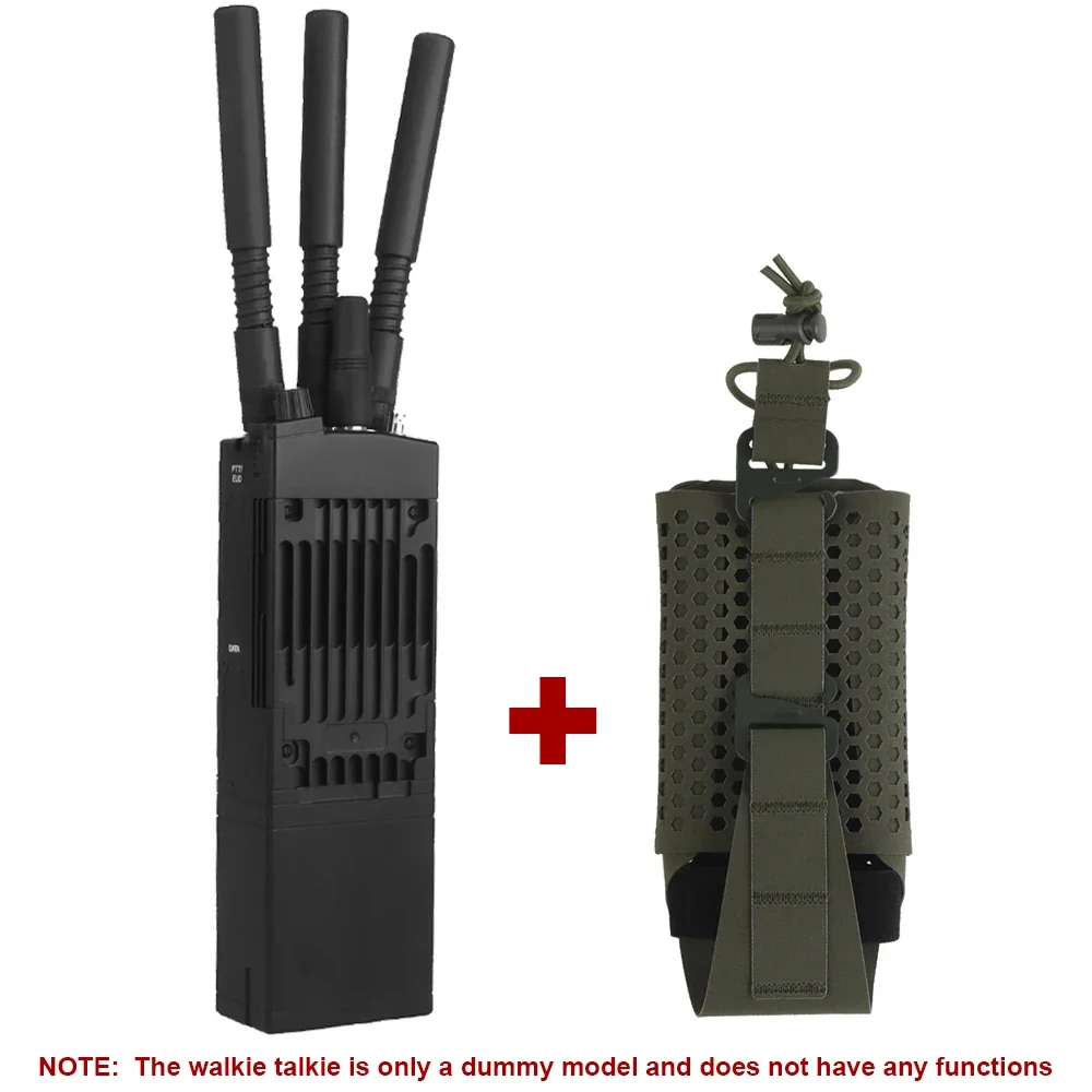 MPU5 ARC: Funda táctica walkie-talkie MOLLE universal para radio
