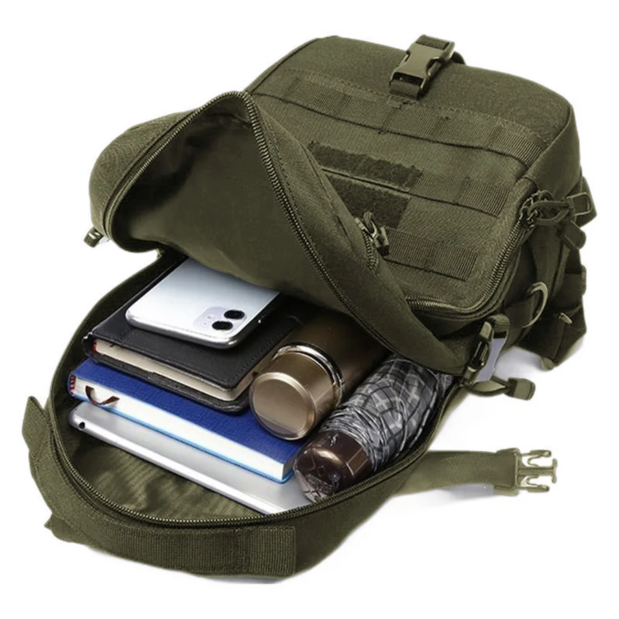 Bolso de pecho Oxford impermeable multifuncional crossbody - imagen 5