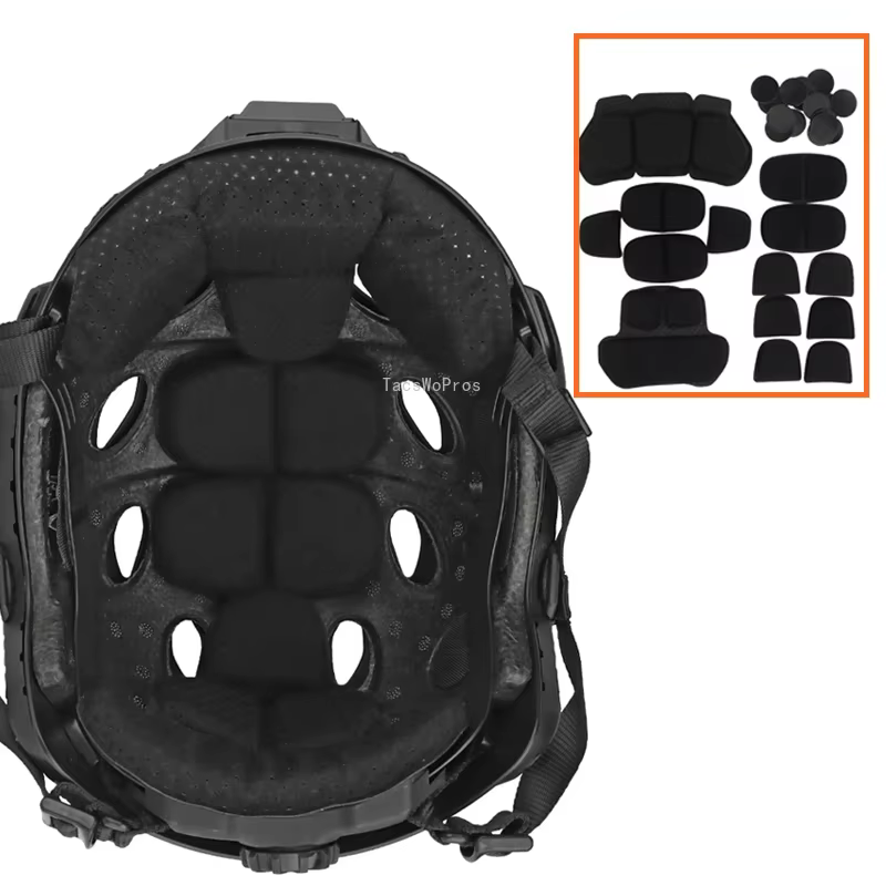 Kit almohadillas interiores EVA memoria para casco táctico