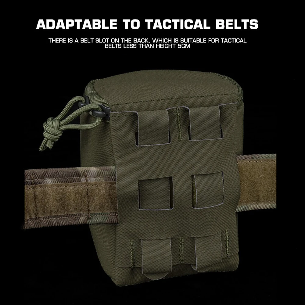 Bolsa táctica NVG con batería integrada y compatibilidad MOLLE - imagen 5
