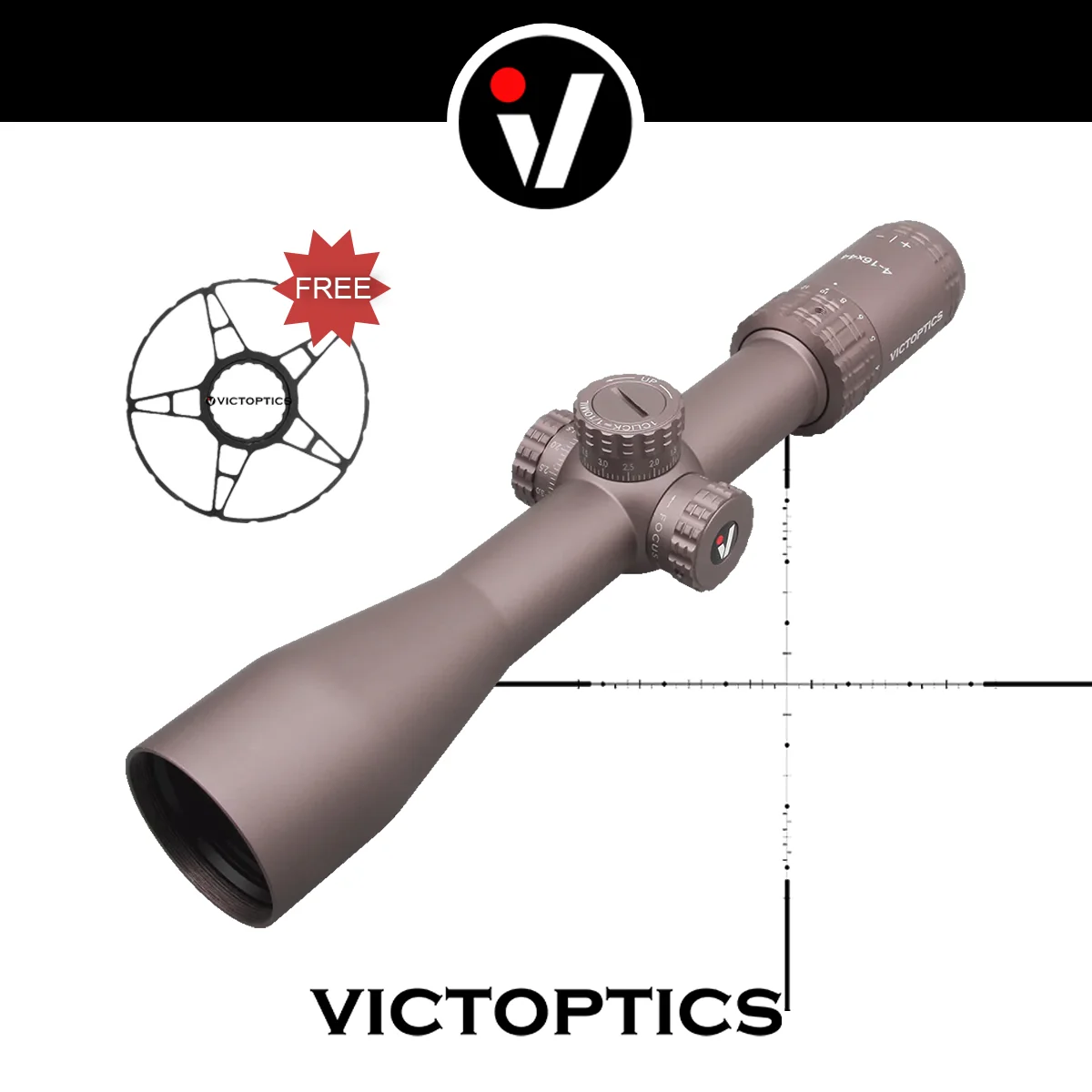Victoptics Visor telescópico con torreta bloqueable y ajuste lateral - imagen 4