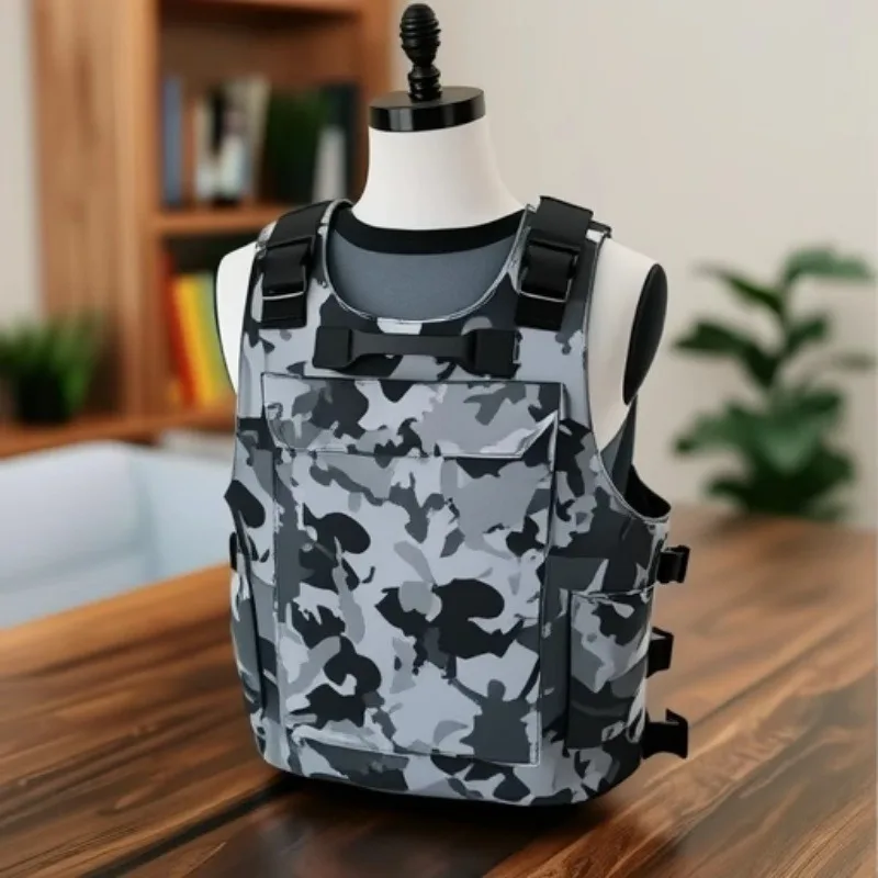 Chaleco táctico sin mangas multifuncional ligero impermeable exterior - imagen 4