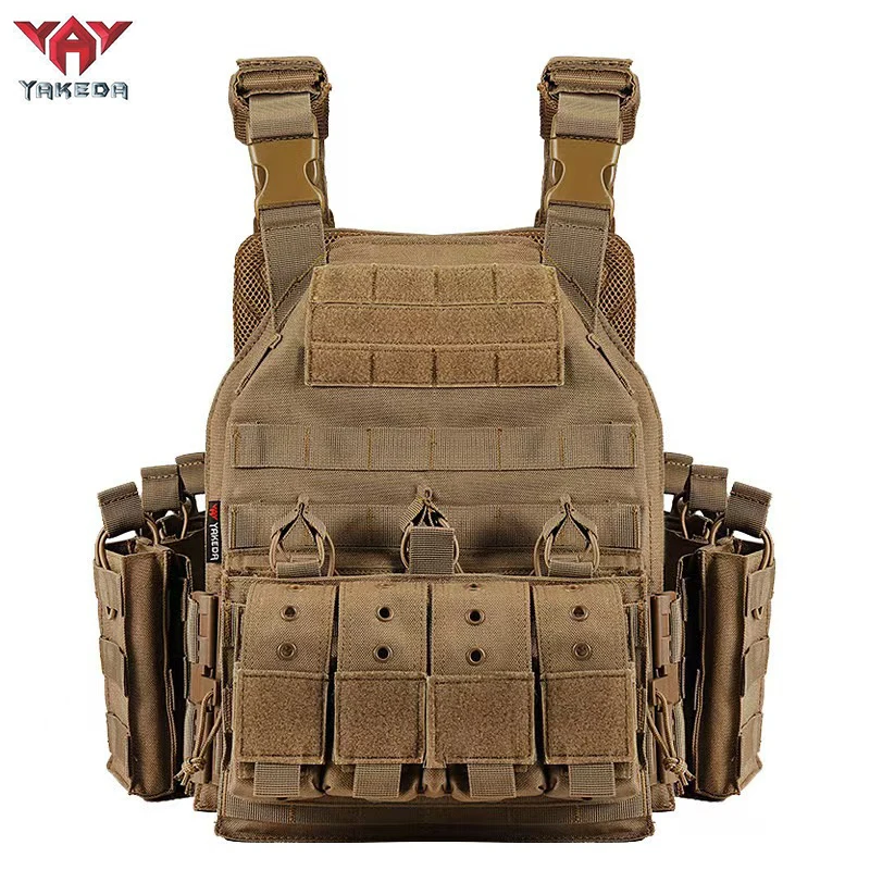 Chaleco táctico YAKEDA de liberación rápida camuflaje - imagen 5