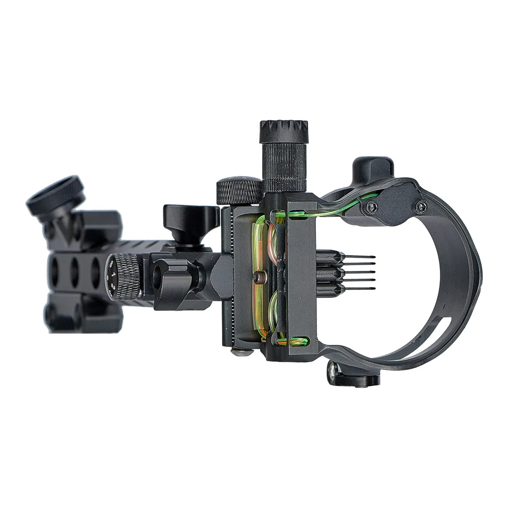Toparchery mira multipunto fibra óptica arco recurvo compuesto caza - imagen 2