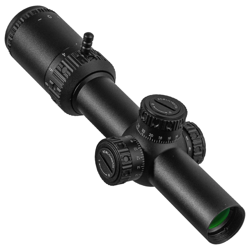FIRE WOLF Mira telescópica táctica FFP 1-6x24 IR retícula grabada - imagen 2