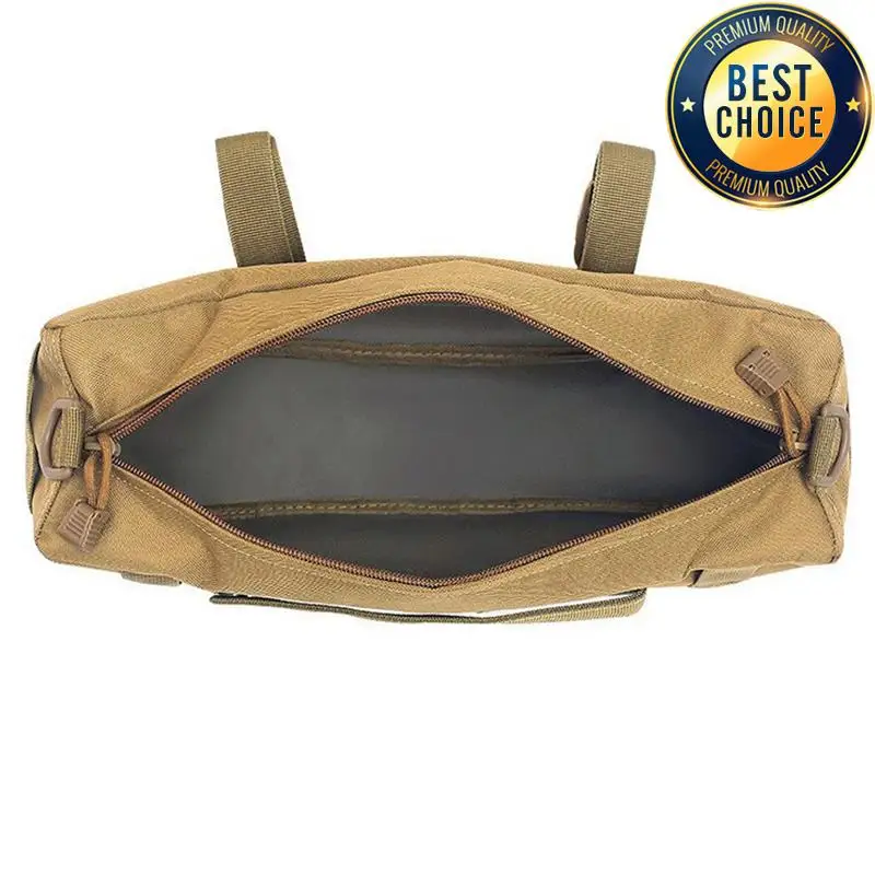 Riñonera táctica MOLLE nailon impermeable – Caza y pesca - imagen 3