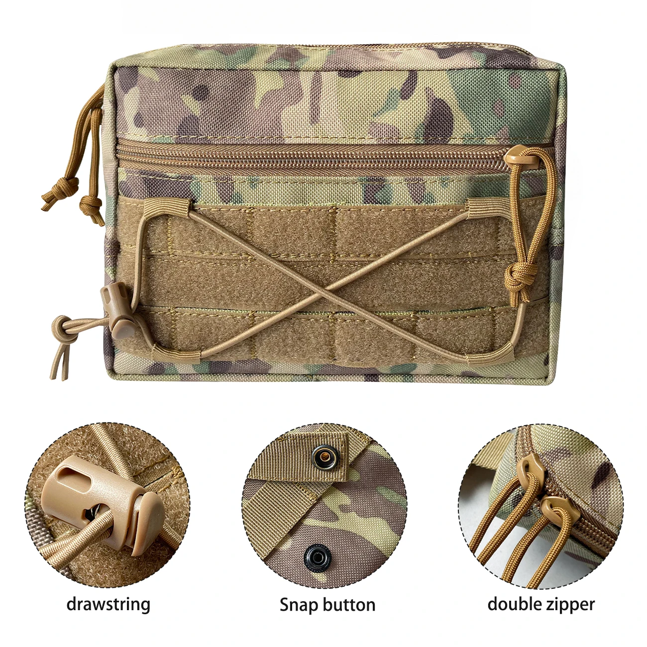 Organizador exterior de camuflaje para equipo y accesorios