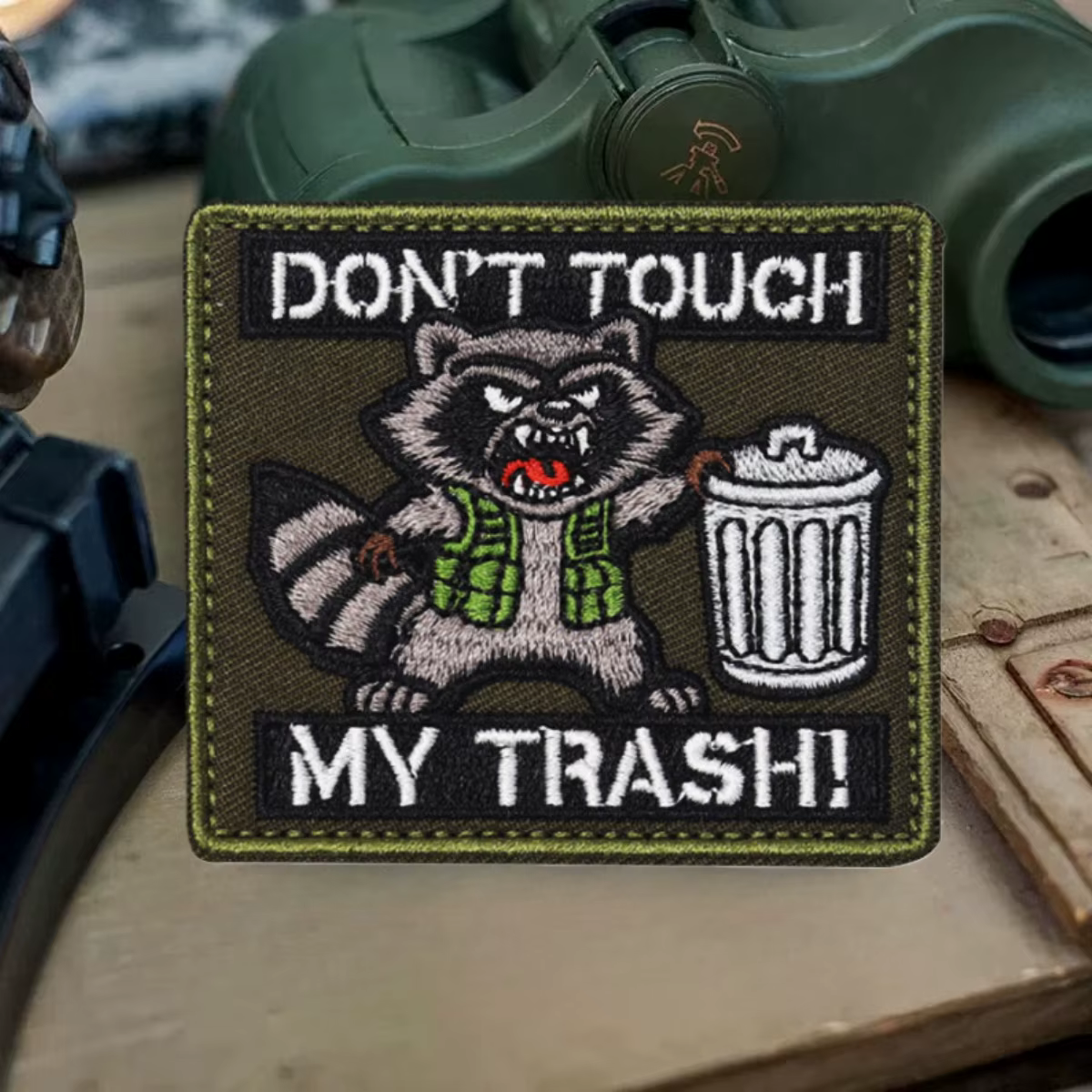 Parche táctico de moral para mochila personalizada militar – Gancho y bucle bordado - imagen 5