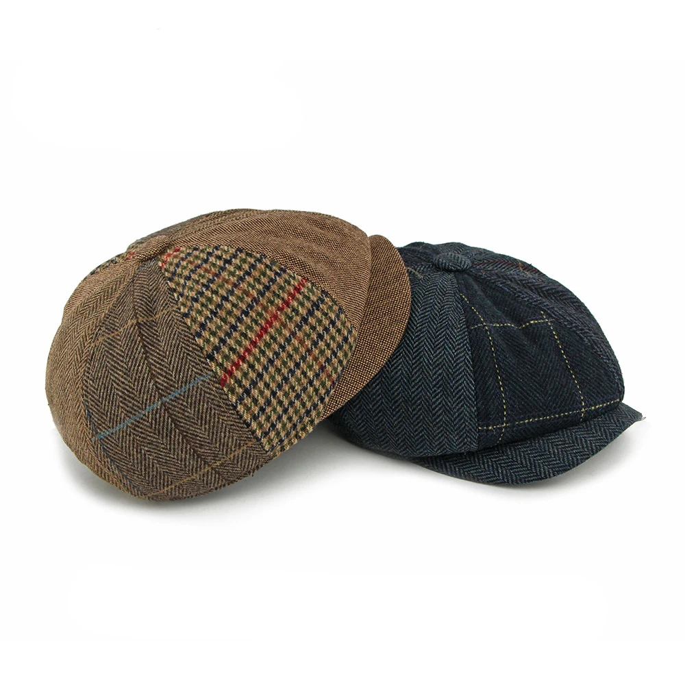 Detalle de la gorra octogonal