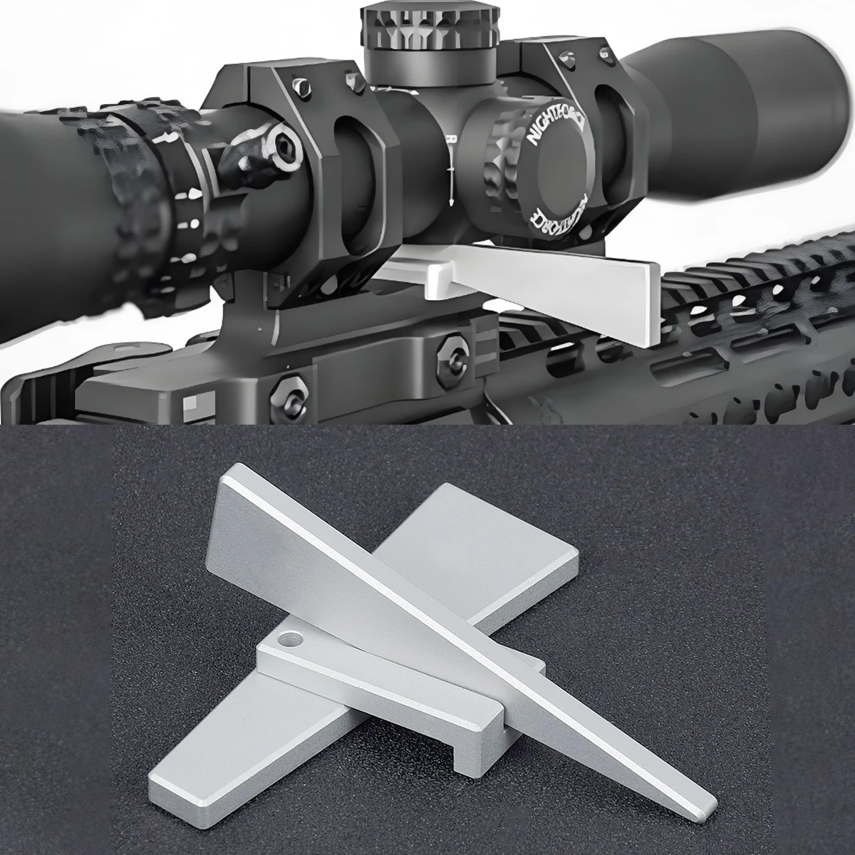Kit de herramientas de nivelador óptico para mira de rifle avanzado