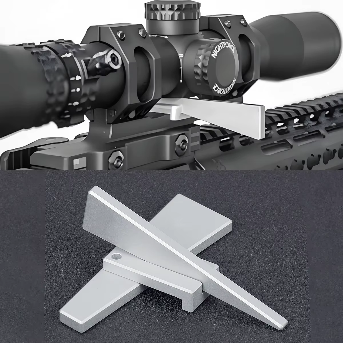 Kit de herramientas de nivelador óptico para mira de rifle avanzado