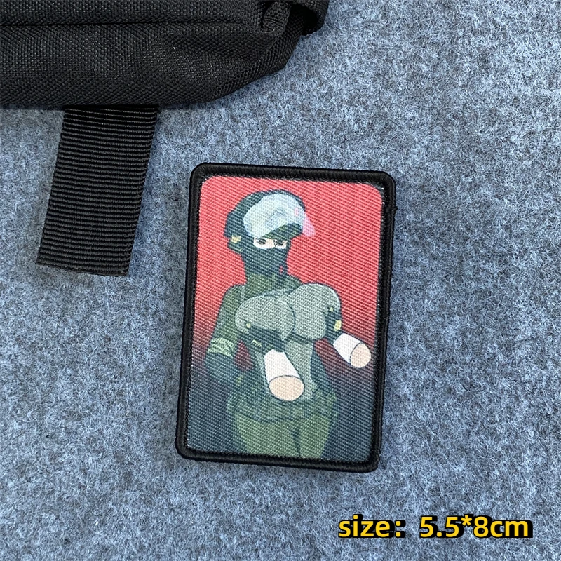 Parche colocado en chaqueta