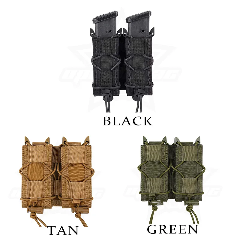 Instalación de la bolsa MOLLE en chaleco táctico