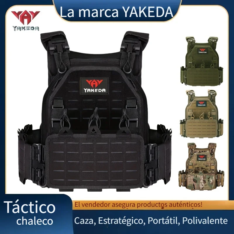 Chaleco táctico YAKEDA 6094 corte láser ligero desmontaje rápido - imagen 4