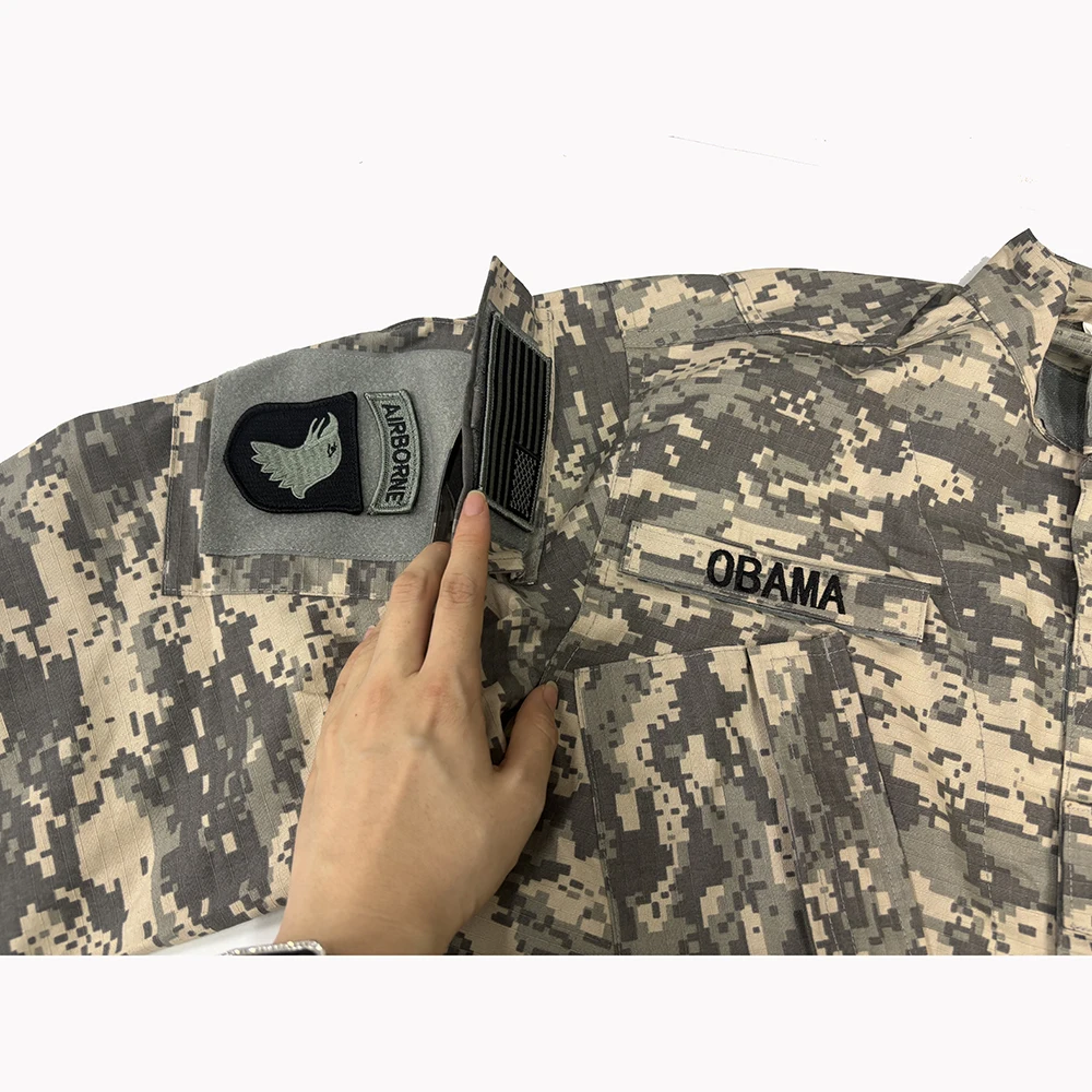 Uniforme táctico ACU UCP con gorra de combate y pantalón camuflado - imagen 2