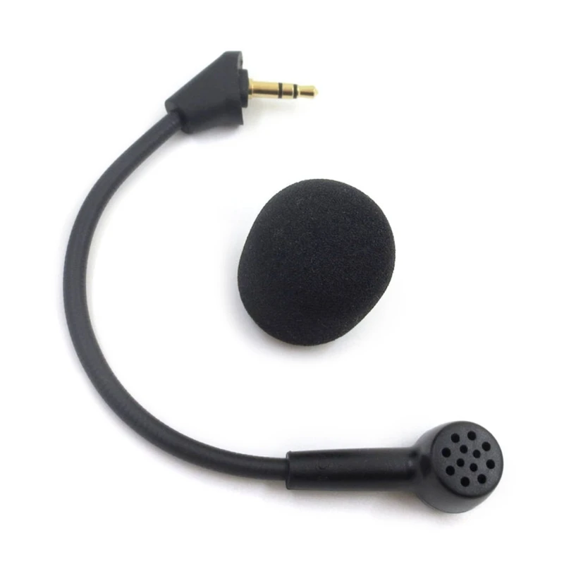 Micrófono para auriculares de comunicación táctica con cable
