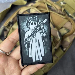 Parche militar bordado moraleja con velcro para mochila o brazalete