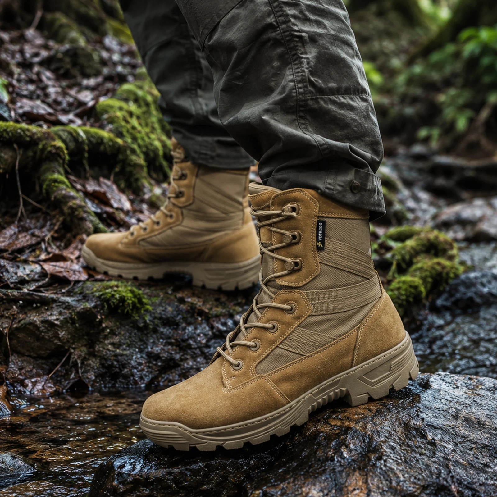 Botas tácticas VOTAGOO para hombre, desierto - imagen 3