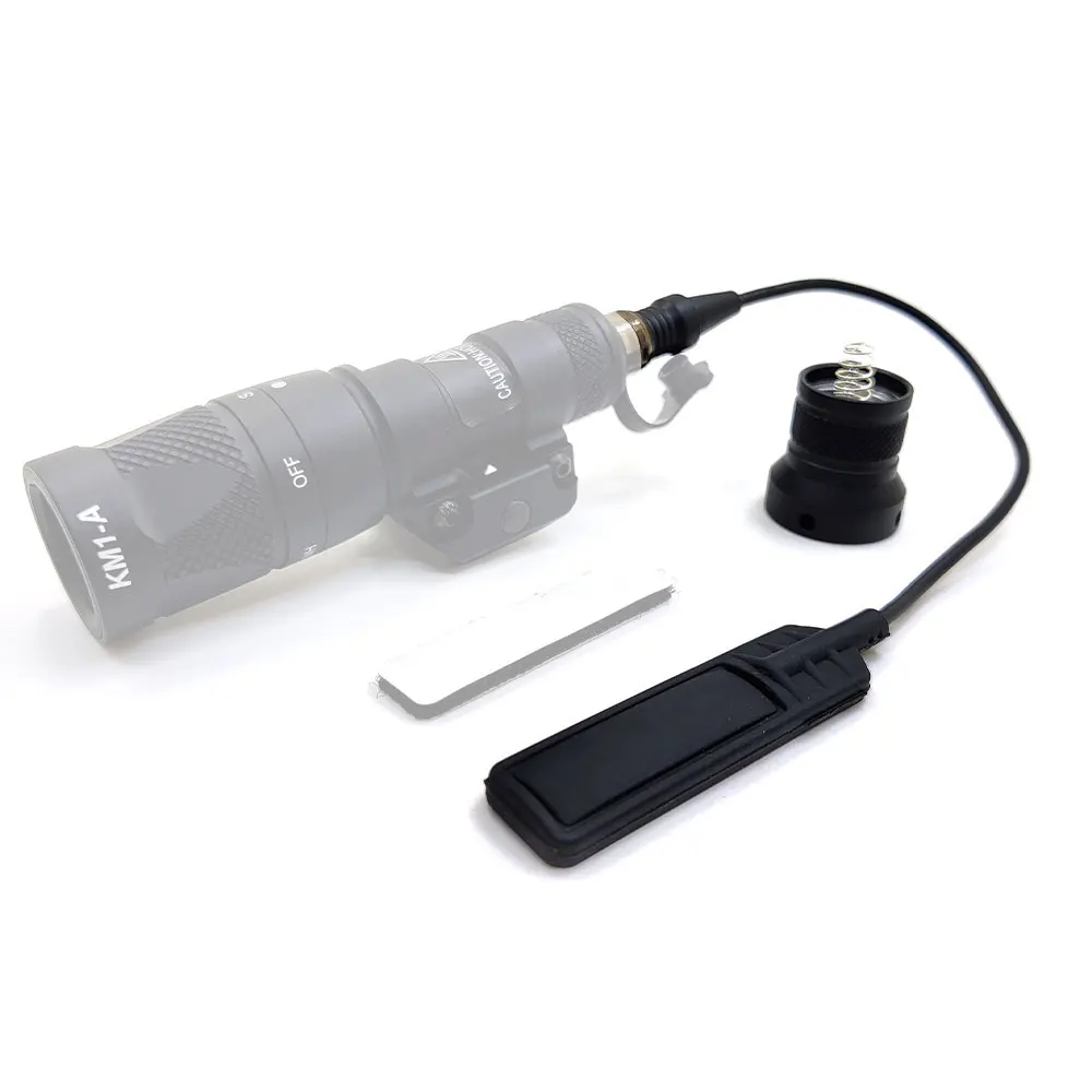 Linterna táctica M600 M300 detalle trasera