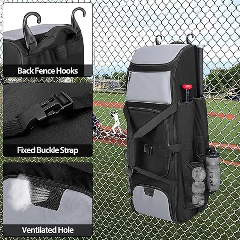 Bolsa táctica de equipo deportivo con ruedas y gran capacidad - imagen 5