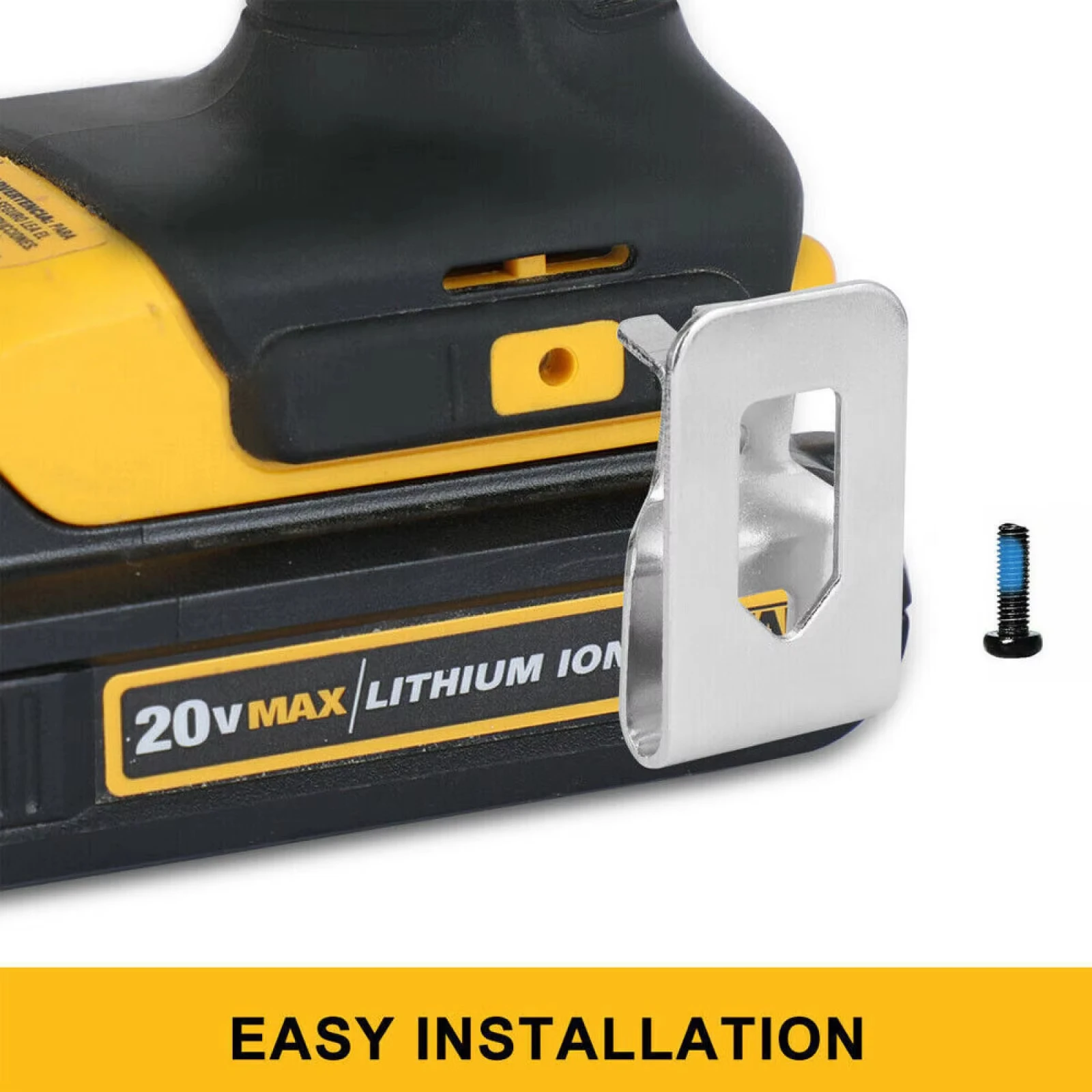 DeWalt clip para cinturón de taladro inalámbrico