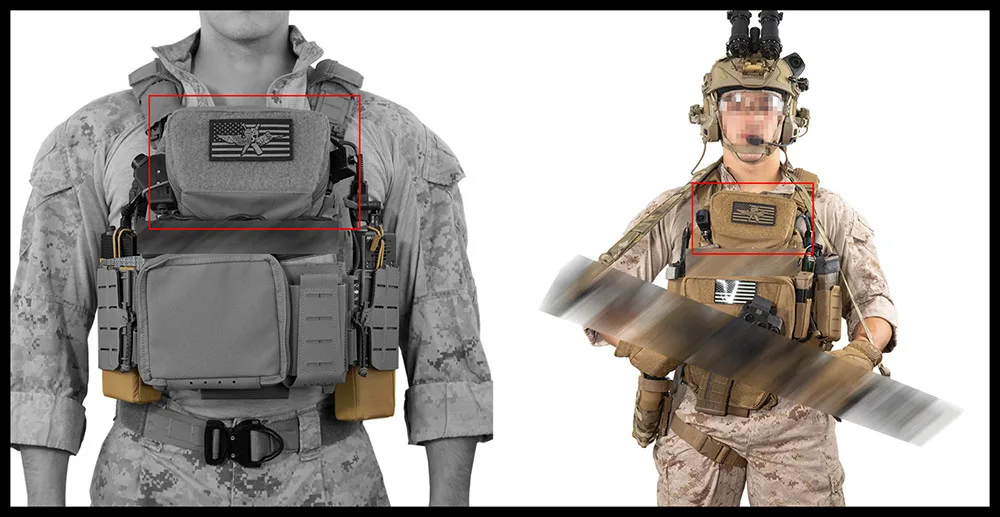 Sistema Molle detalle