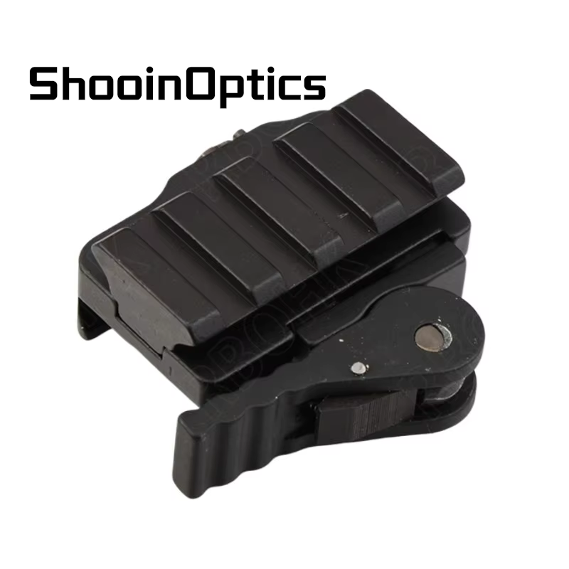 QD Riser Mount montaje Picatinny para punto rojo y linterna táctica - imagen 2