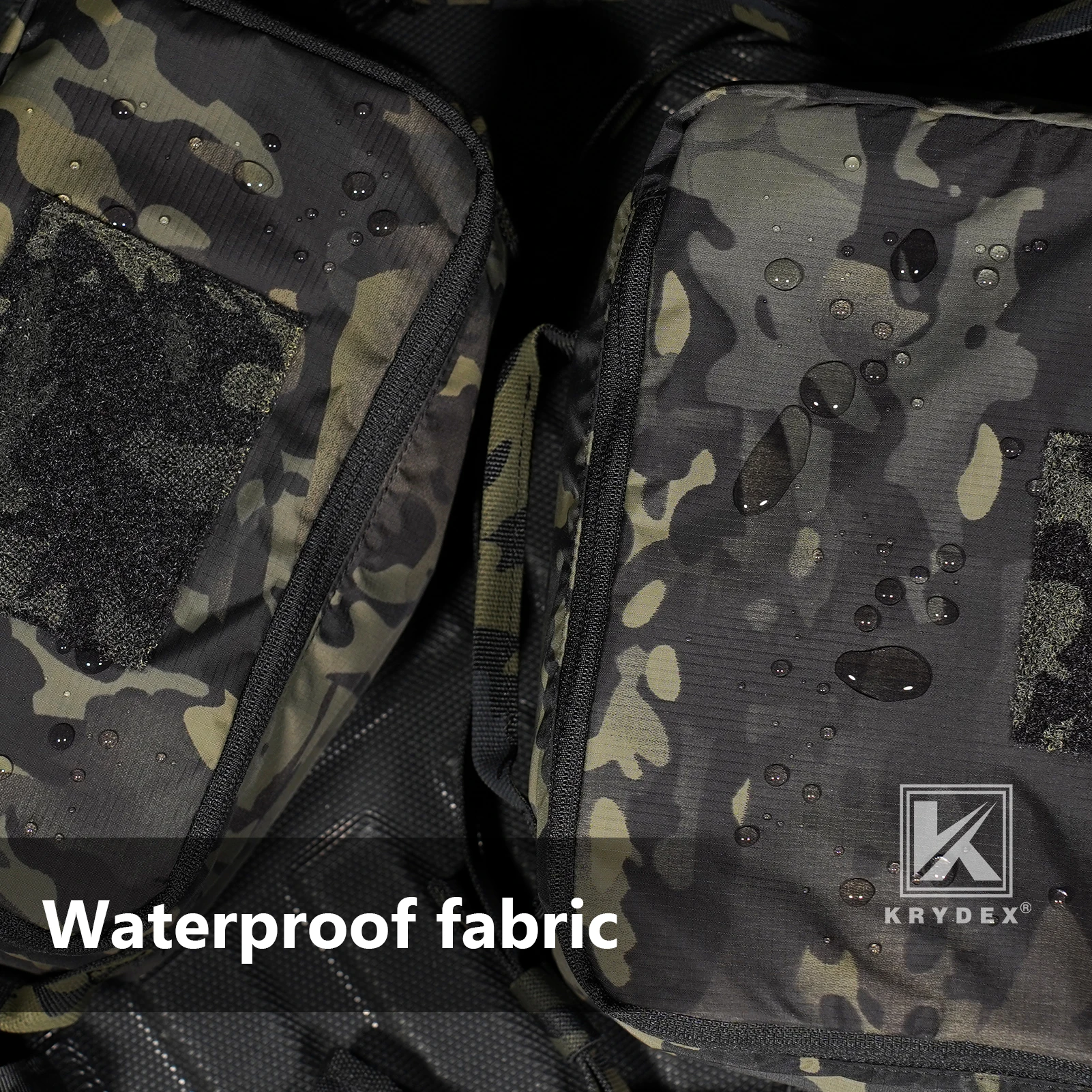 KRYDEX Bolsa táctica de viaje nailon 70D impermeable cremallera YKK - imagen 5