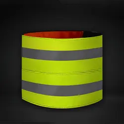 Parche táctico reflectante brazalete identificación doble fila