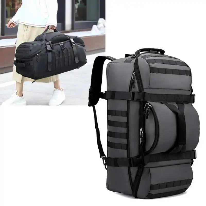 Mochila táctica MOLLE gran capacidad senderismo caza - imagen 4