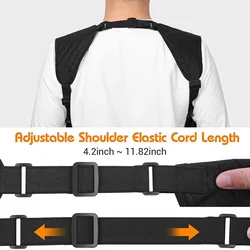 Funda de pistola oculta ajustable hombro axila con portacargador