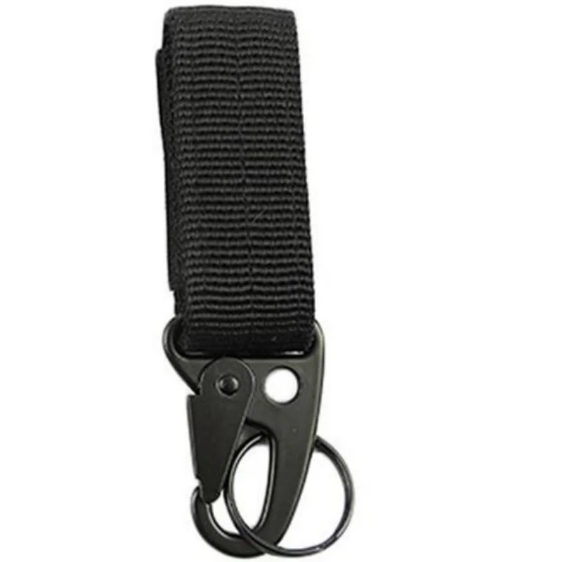 Olecranon gancho MOLLE de mosquetón para llavero táctico nailon - imagen 3