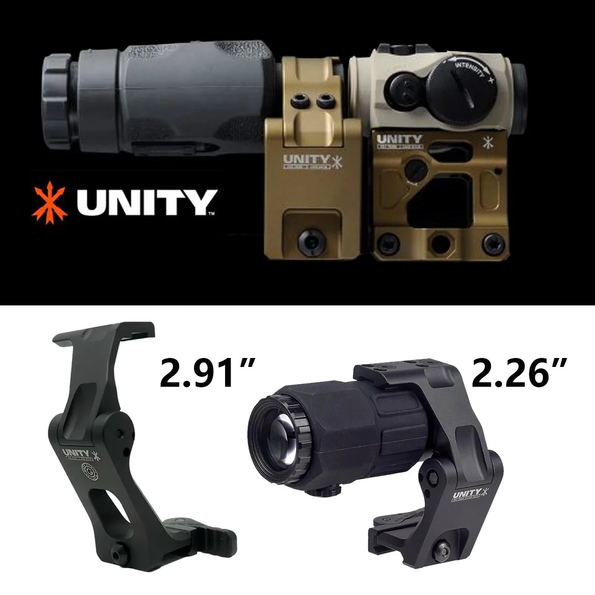 Unity Fast MONI FTC – Montaje táctico para lupa óptica EOTECH