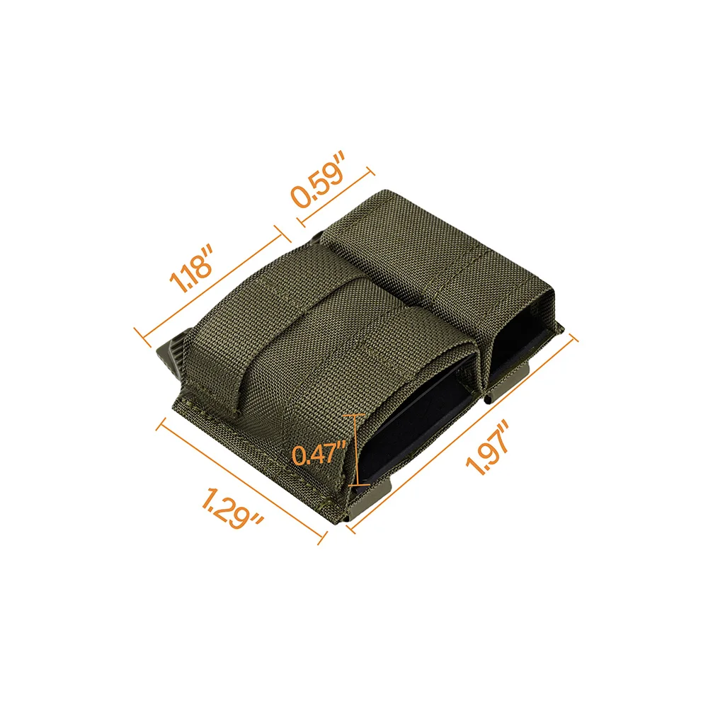 Bolsa porta cargadores MOLLE para 5,56 y 9 mm de caza - imagen 5