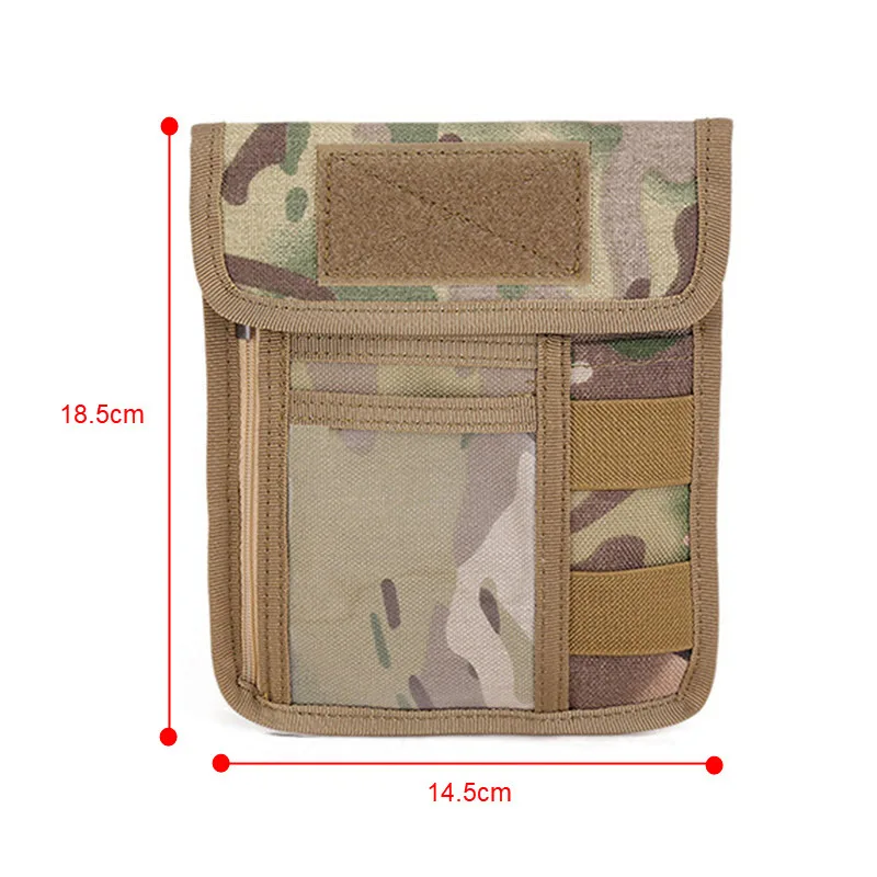 Bolsa táctica porta-documentos EDC colgante para caza y senderismo - imagen 2