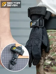 Clip antipérdida táctico – Retención multiposición para guantes