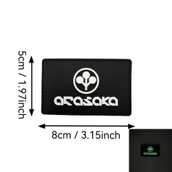 Parche táctico PVC 3D funcional para mochila y equipamiento MOLLE