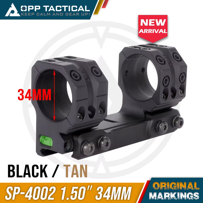 SP-4002/4004 Soporte para mira telescopica - 0MOA, 38 mm alto