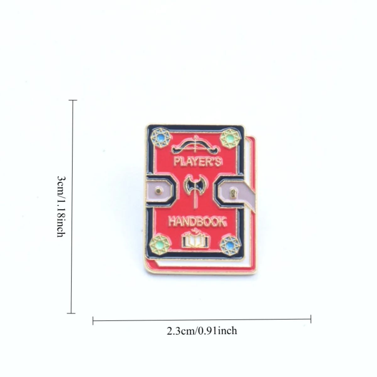 Broche de gema imitación estilo vintage artesanal, personalizado - imagen 2