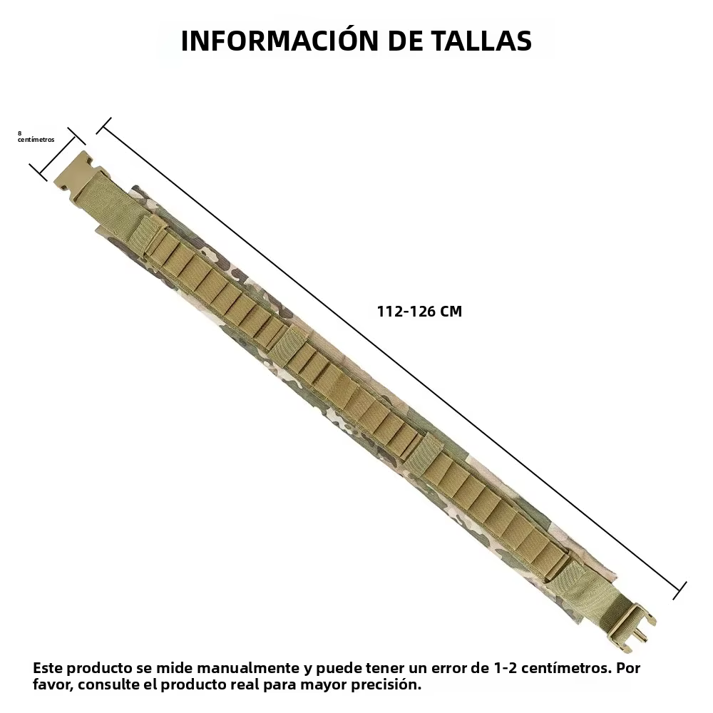 CS Gear bandolera táctica portacartuchos para escopeta - imagen 5