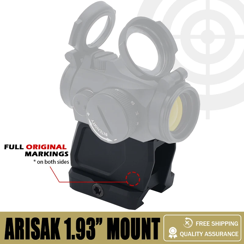 Montura Arisaka ris 1.70/1.93 para mira punto rojo - imagen 2