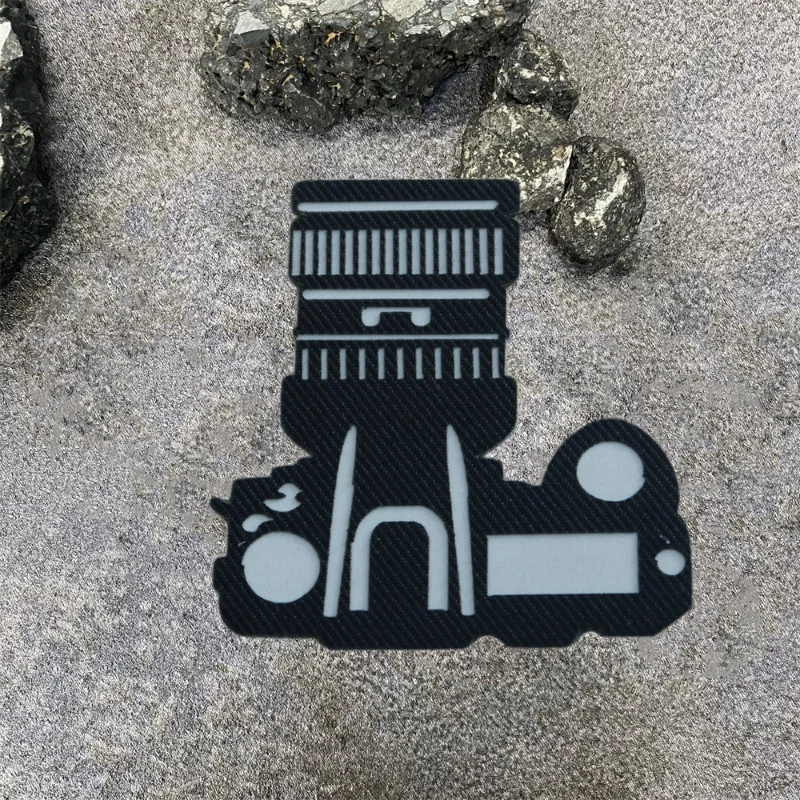 Parche moral fotógrafo DSLR con velcro gancho y bucle para mochila - imagen 4