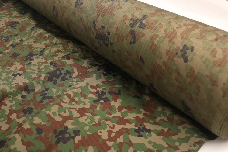 Tela camuflaje manchado autodefensa terrestre JGSDF antiestática - imagen 4