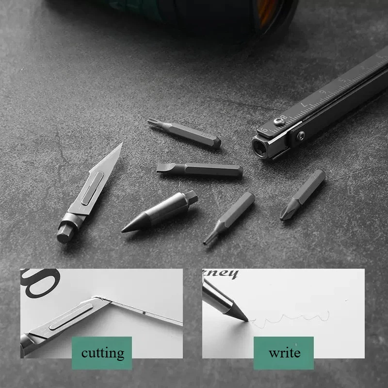 Herramienta multiusos EDC plegable de bolsillo con destornillador - imagen 3