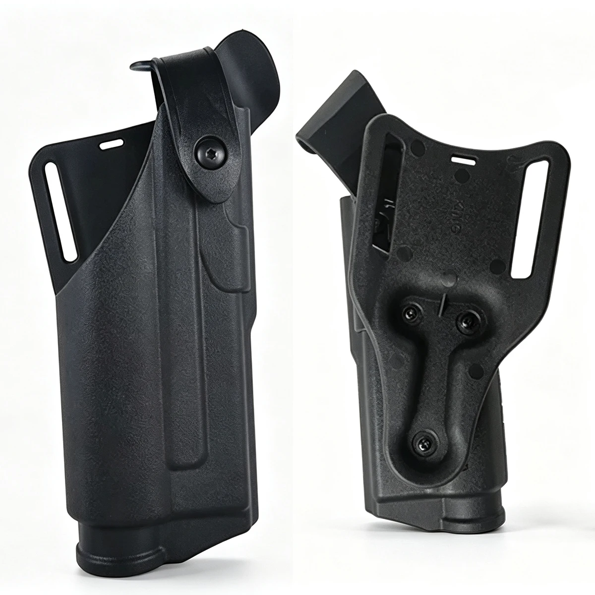 Funda táctica para Glock 17/19/22/31/32 con linterna, mano derecha - imagen 4