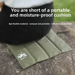 Estera plegable militar impermeable con aislamiento térmico