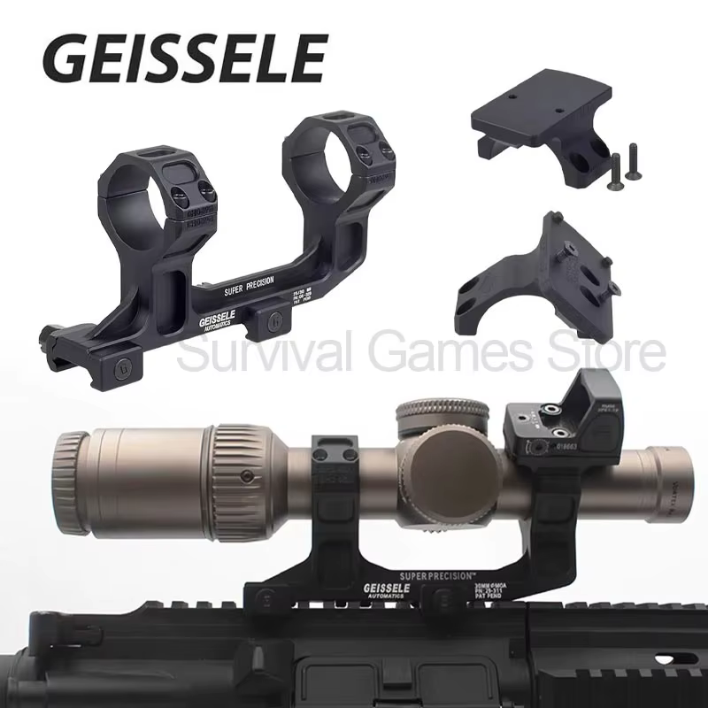 Geissele montaje cantilever Picatinny con anillos QD para mira óptica - imagen 2