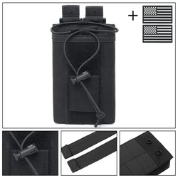 Bolsa para walkie talkie MOLLE colgante riñonera táctica exterior