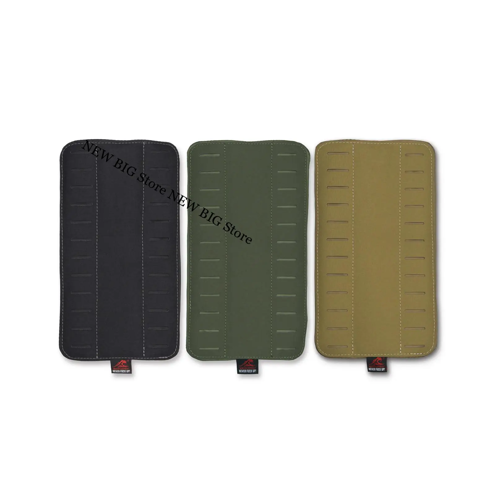 Chaleco táctico airsoft con portaplacas y panel acolchado de malla - imagen 4