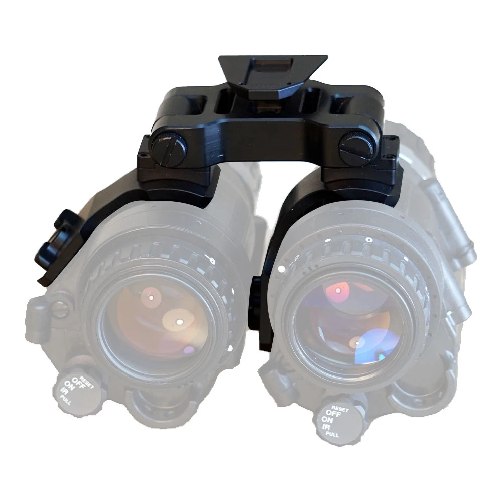 Soporte para gafas de visión nocturna con brazo en J